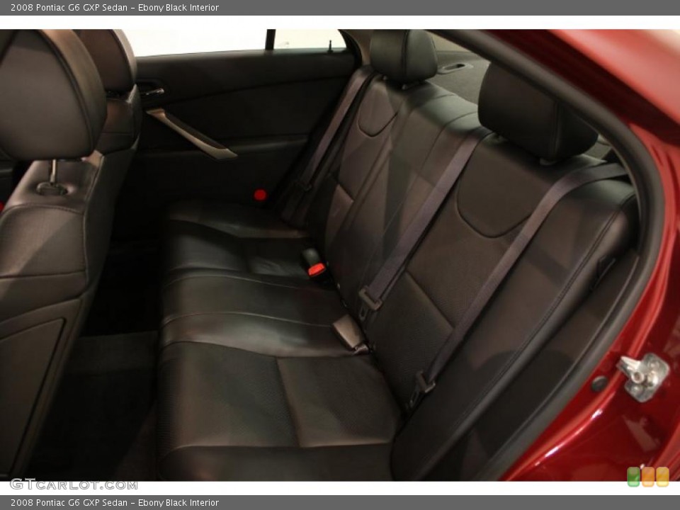 Ebony Black Interior Photo for the 2008 Pontiac G6 GXP Sedan #46748648