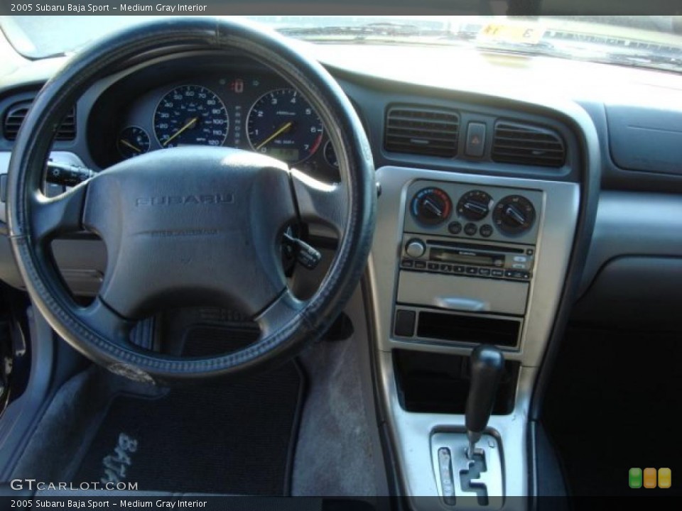 Medium Gray Interior Dashboard for the 2005 Subaru Baja Sport #46750680