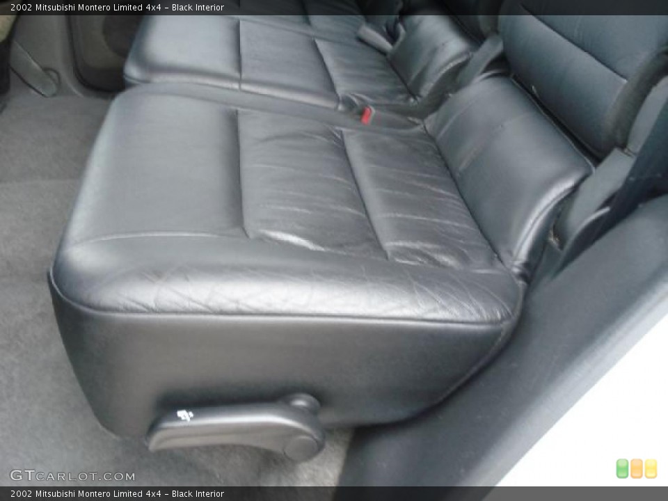 Black Interior Photo for the 2002 Mitsubishi Montero Limited 4x4 #46750713