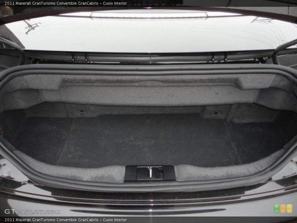 Cuoio Interior Trunk for the 2011 Maserati GranTurismo Convertible GranCabrio #46751133