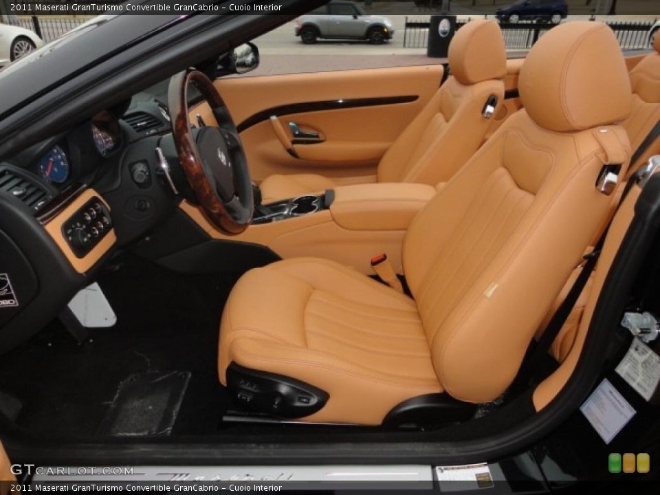 Cuoio Interior Photo for the 2011 Maserati GranTurismo Convertible GranCabrio #46751190