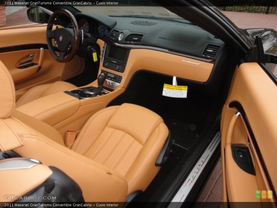 Cuoio Interior Photo for the 2011 Maserati GranTurismo Convertible GranCabrio #46751475
