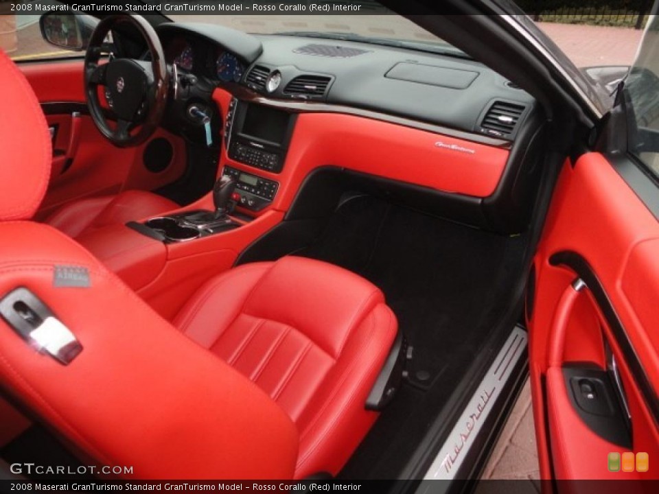 Rosso Corallo (Red) Interior Photo for the 2008 Maserati GranTurismo  #46751982