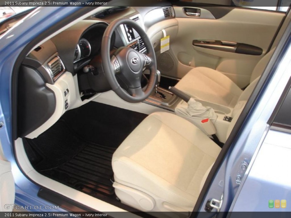 Ivory Interior Photo for the 2011 Subaru Impreza 2.5i Premium Wagon #46752791