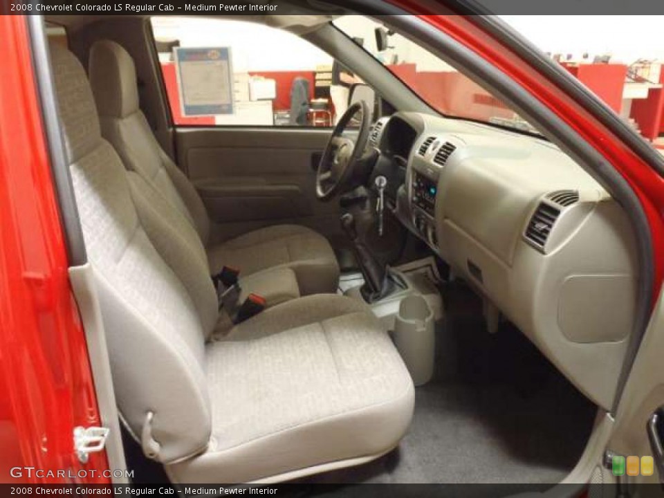 Medium Pewter Interior Photo for the 2008 Chevrolet Colorado LS Regular Cab #46753065