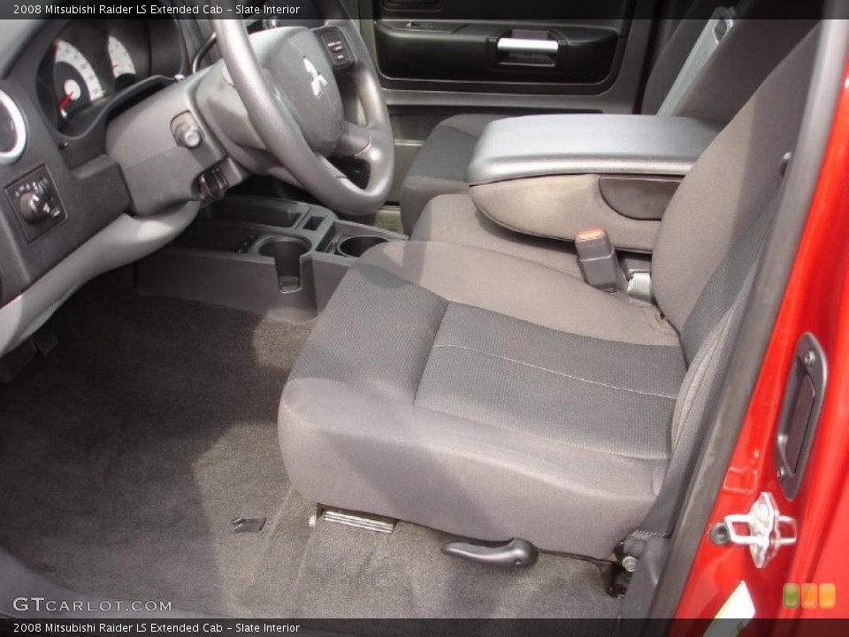 Slate Interior Photo for the 2008 Mitsubishi Raider LS Extended Cab #46753335