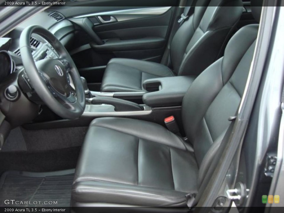 Ebony Interior Photo for the 2009 Acura TL 3.5 #46754085