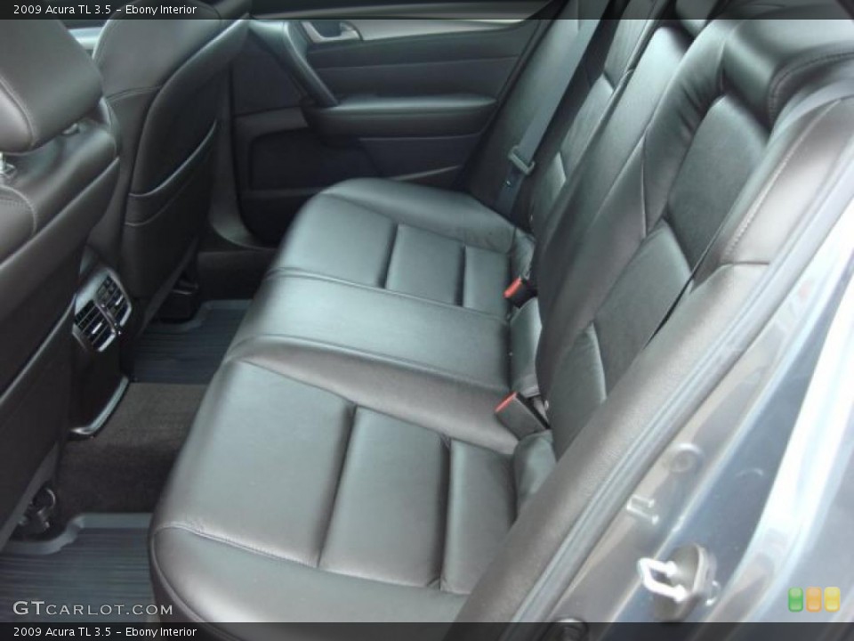 Ebony Interior Photo for the 2009 Acura TL 3.5 #46754102