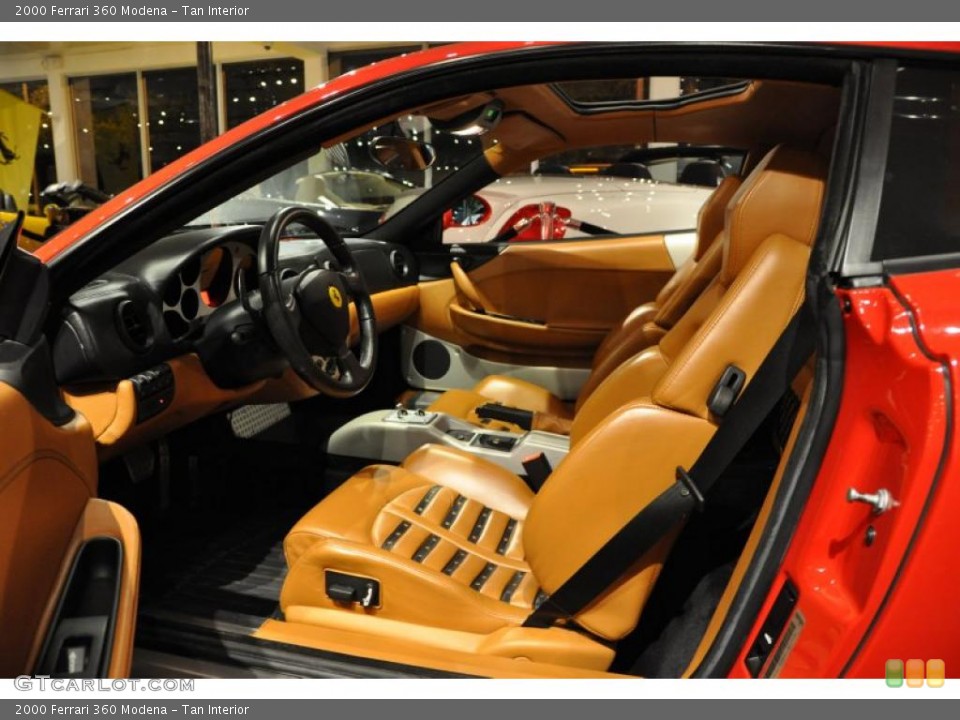 Tan Interior Photo for the 2000 Ferrari 360 Modena #46754556