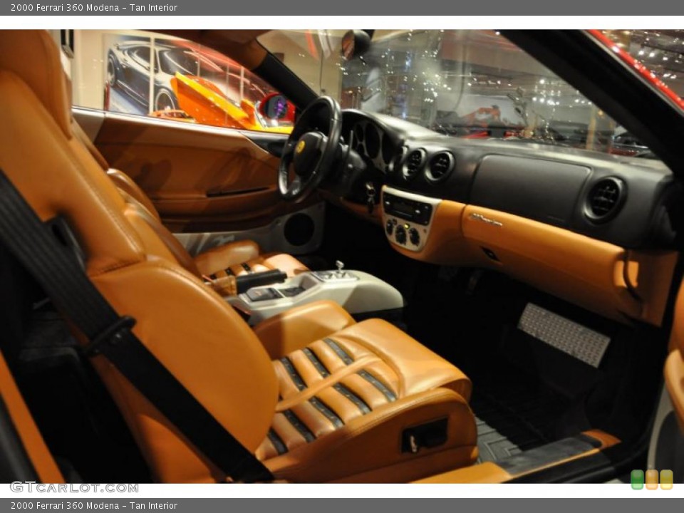 Tan Interior Photo for the 2000 Ferrari 360 Modena #46754625