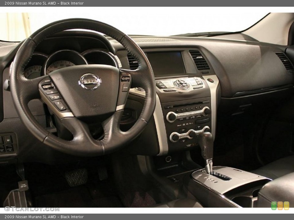 Black Interior Dashboard for the 2009 Nissan Murano SL AWD #46754844