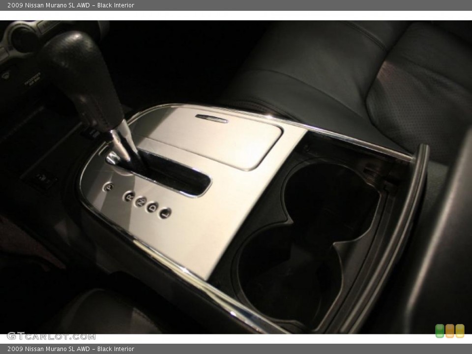 Black Interior Transmission for the 2009 Nissan Murano SL AWD #46755027