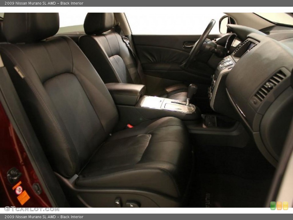 Black Interior Photo for the 2009 Nissan Murano SL AWD #46755042