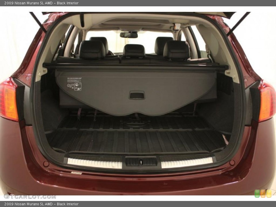 Black Interior Trunk for the 2009 Nissan Murano SL AWD #46755102