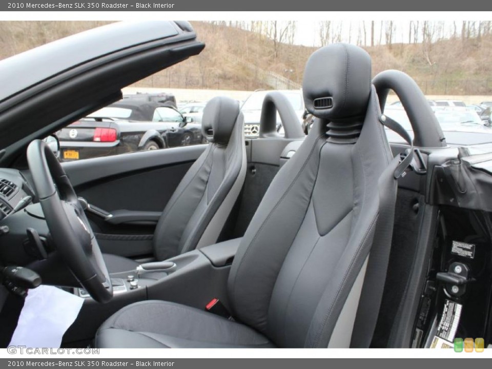 Black Interior Photo for the 2010 Mercedes-Benz SLK 350 Roadster #46756689