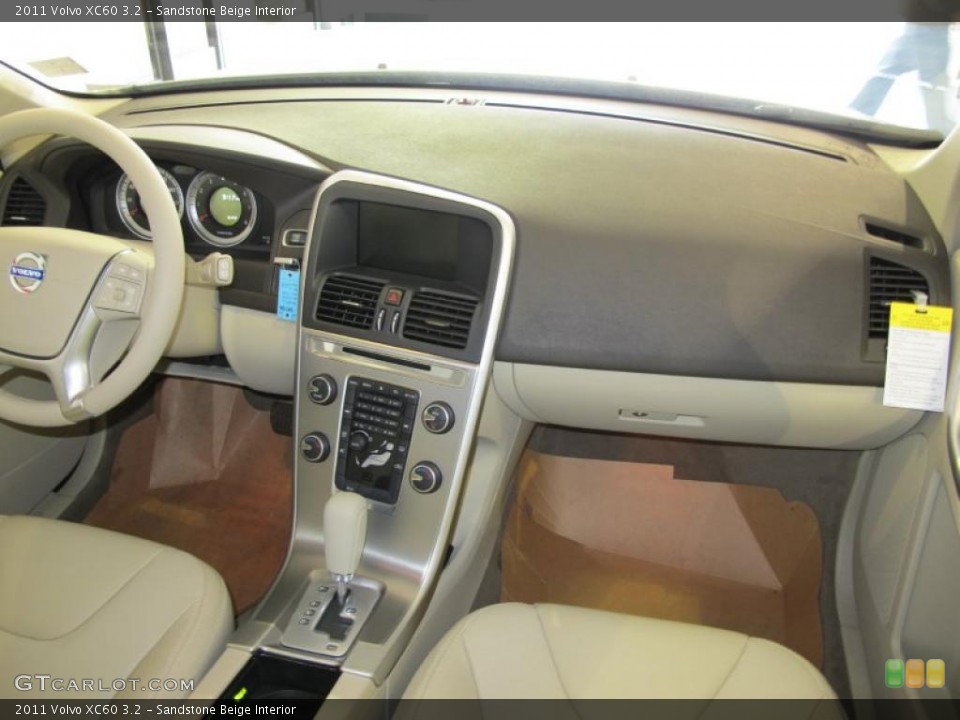 Sandstone Beige Interior Dashboard for the 2011 Volvo XC60 3.2 #46757307