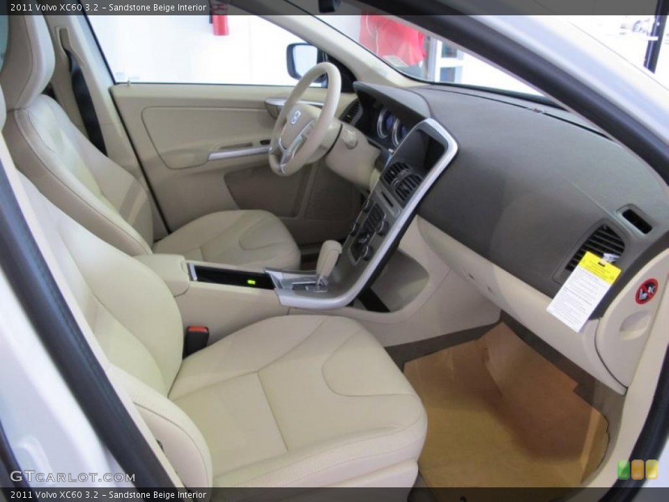 Sandstone Beige Interior Photo for the 2011 Volvo XC60 3.2 #46757322