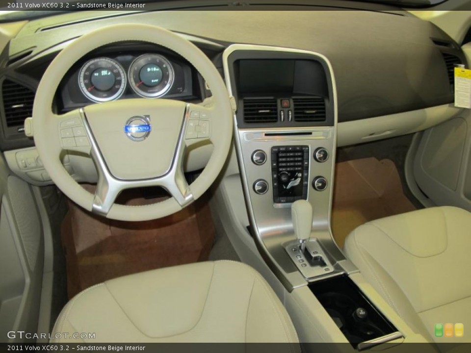 Sandstone Beige Interior Dashboard for the 2011 Volvo XC60 3.2 #46757349