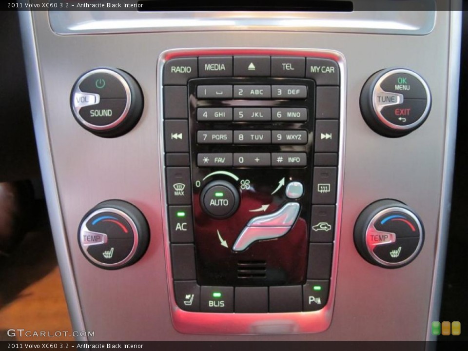 Anthracite Black Interior Controls for the 2011 Volvo XC60 3.2 #46757694