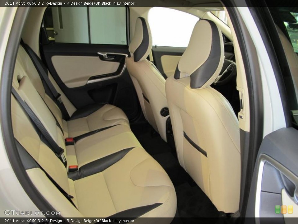 R Design Beige/Off Black Inlay Interior Photo for the 2011 Volvo XC60 3.2 R-Design #46757841