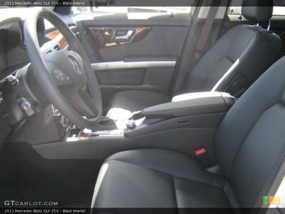Black Interior Photo for the 2011 Mercedes-Benz GLK 350 #46757925