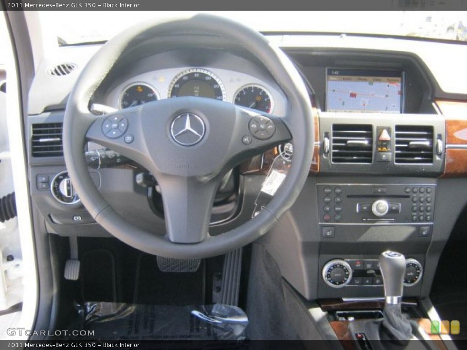 Black Interior Dashboard for the 2011 Mercedes-Benz GLK 350 #46757940