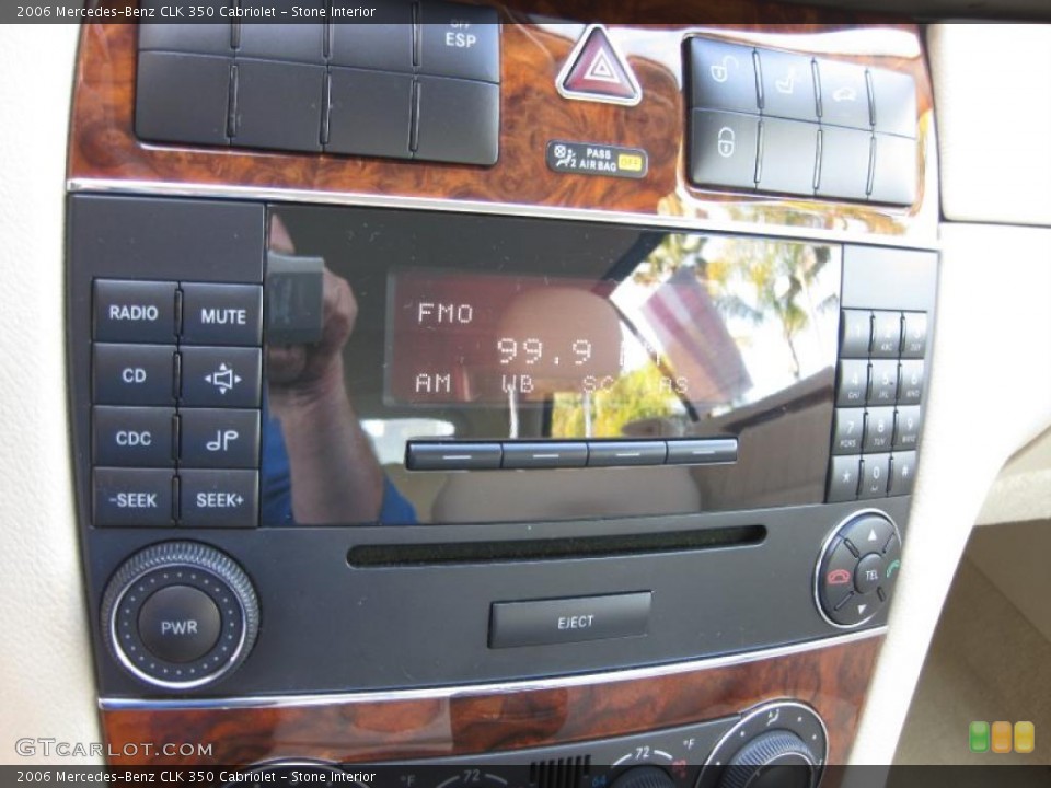 Stone Interior Controls for the 2006 Mercedes-Benz CLK 350 Cabriolet #46758120