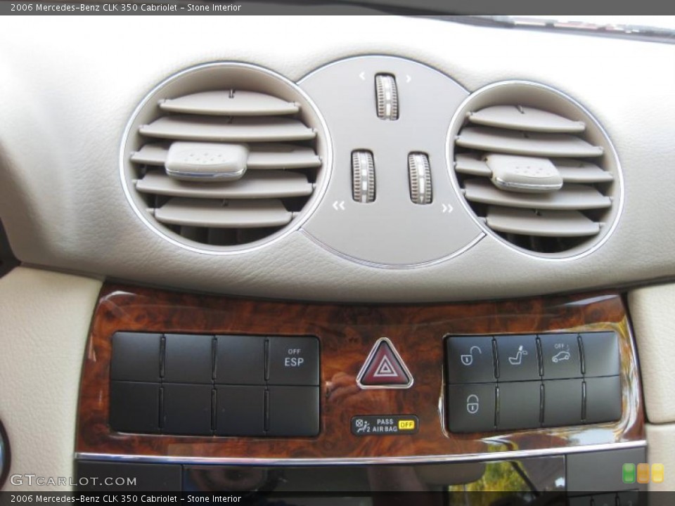 Stone Interior Controls for the 2006 Mercedes-Benz CLK 350 Cabriolet #46758135