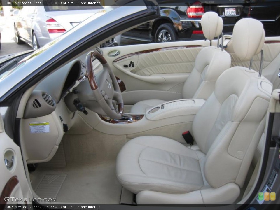 Stone Interior Photo for the 2006 Mercedes-Benz CLK 350 Cabriolet #46758192