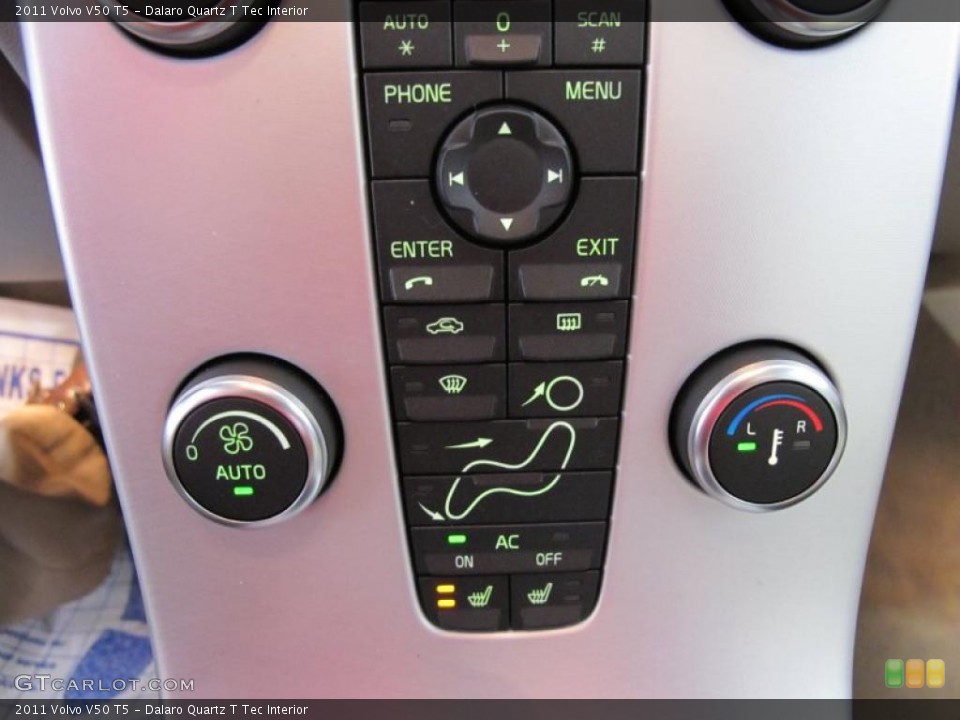 Dalaro Quartz T Tec Interior Controls for the 2011 Volvo V50 T5 #46758483