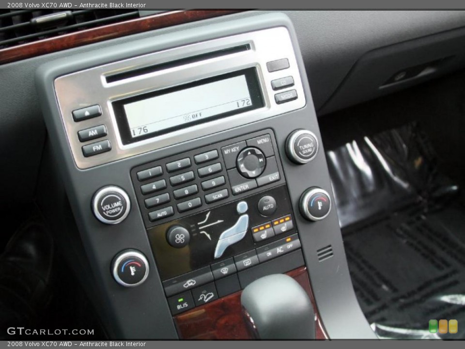 Anthracite Black Interior Controls for the 2008 Volvo XC70 AWD #46758978