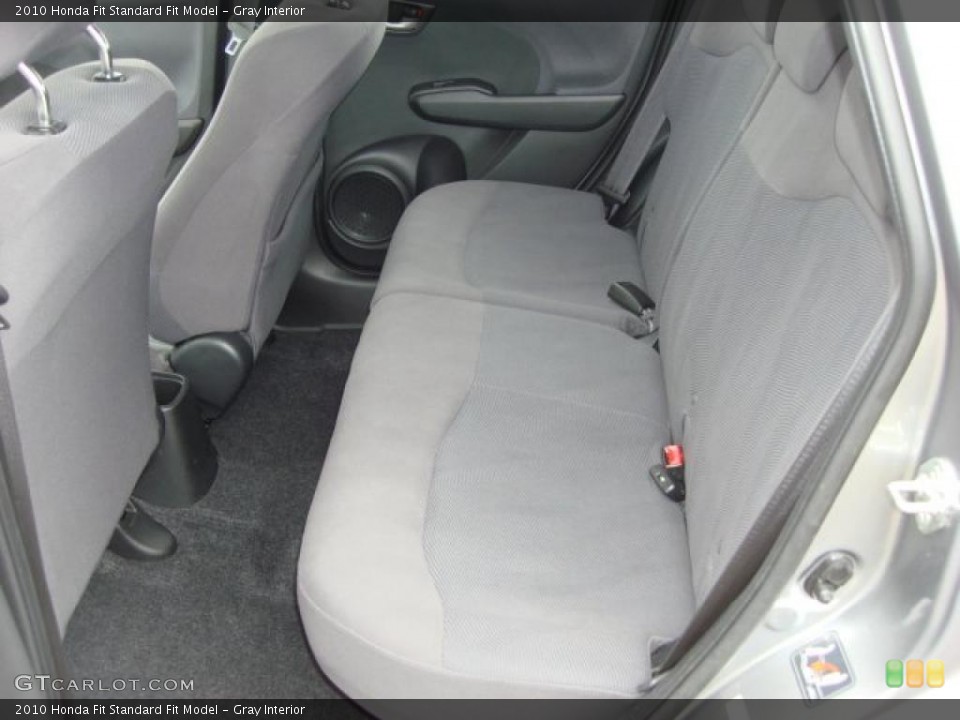 Gray Interior Photo for the 2010 Honda Fit  #46758999