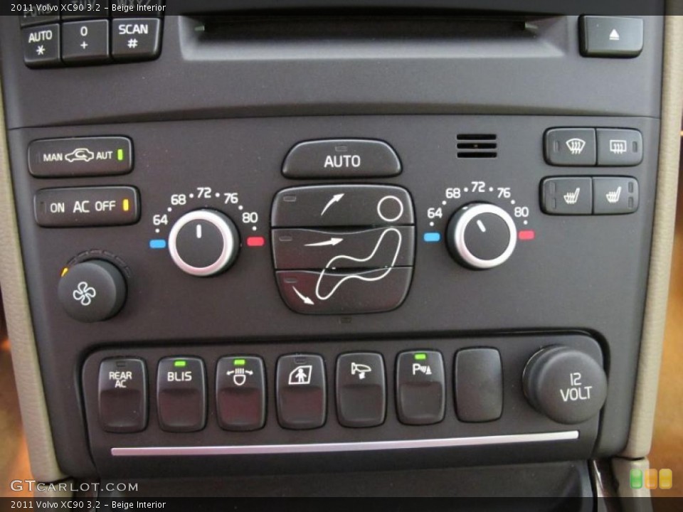 Beige Interior Controls for the 2011 Volvo XC90 3.2 #46759311
