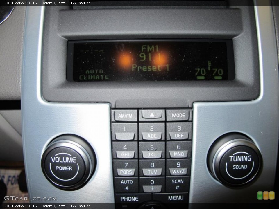 Dalaro Quartz T-Tec Interior Controls for the 2011 Volvo S40 T5 #46759590