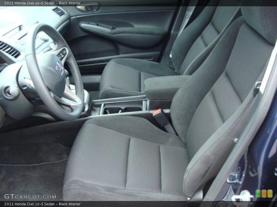 Black Interior Photo for the 2011 Honda Civic LX-S Sedan #46759611