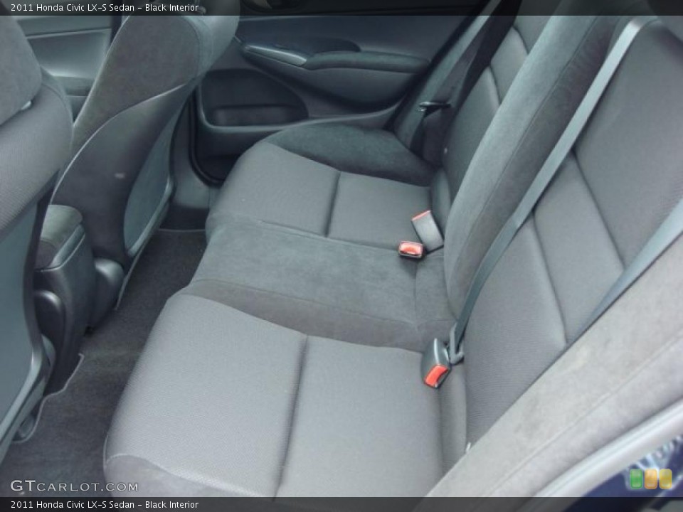 Black Interior Photo for the 2011 Honda Civic LX-S Sedan #46759620