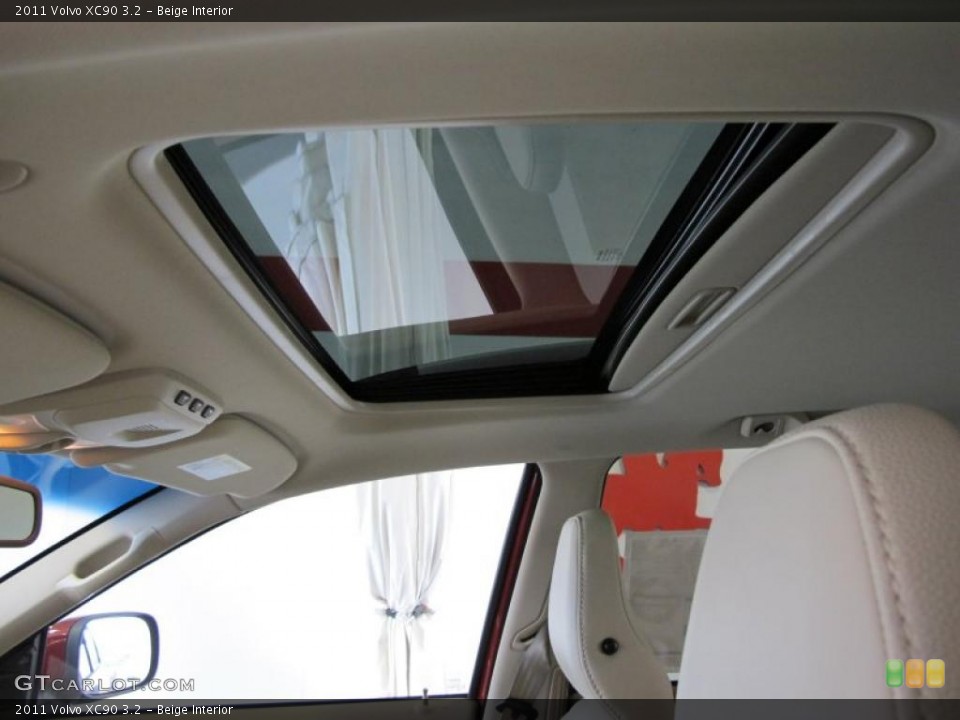 Beige Interior Sunroof for the 2011 Volvo XC90 3.2 #46759818