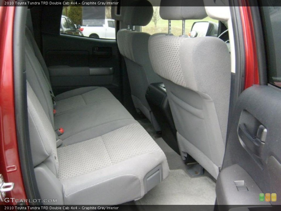 Graphite Gray Interior Photo for the 2010 Toyota Tundra TRD Double Cab 4x4 #46760325