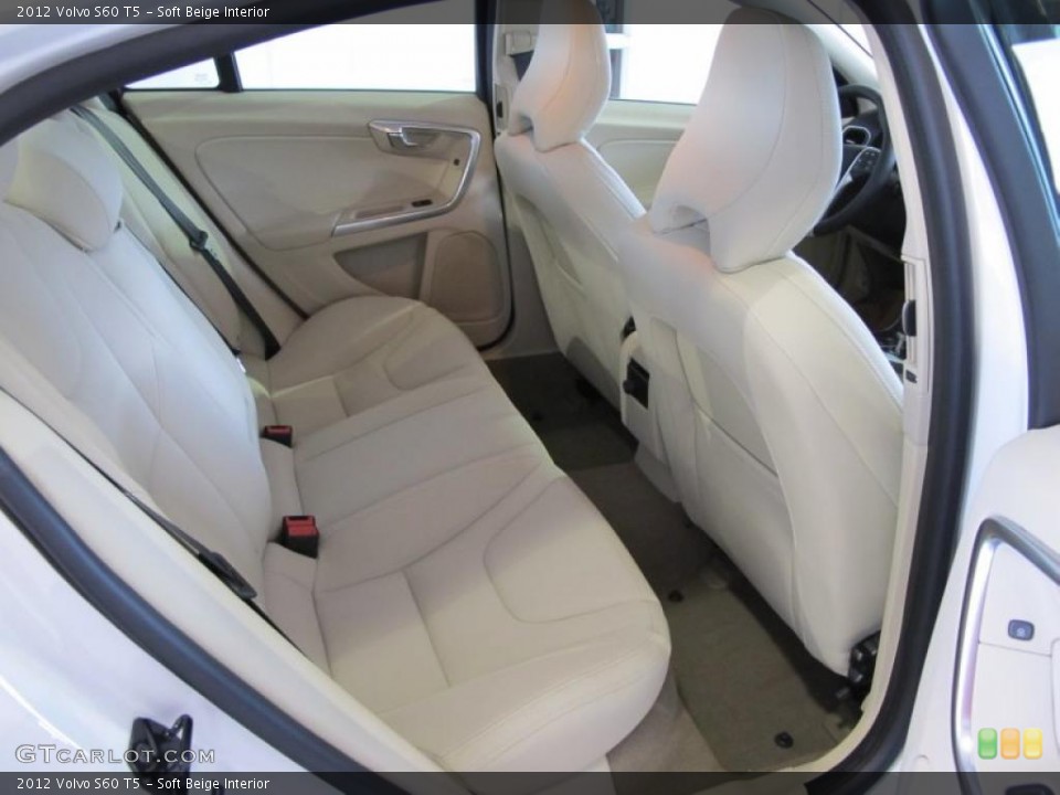 Soft Beige Interior Photo for the 2012 Volvo S60 T5 #46760526