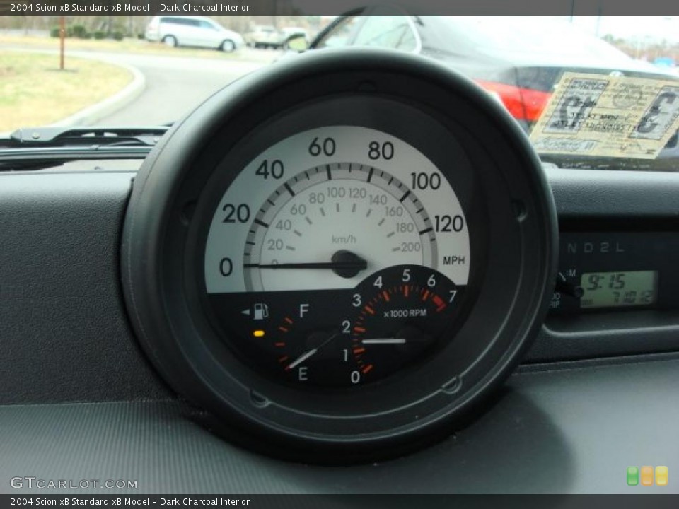 Dark Charcoal Interior Gauges for the 2004 Scion xB  #46760546