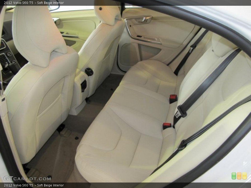 Soft Beige Interior Photo for the 2012 Volvo S60 T5 #46760573