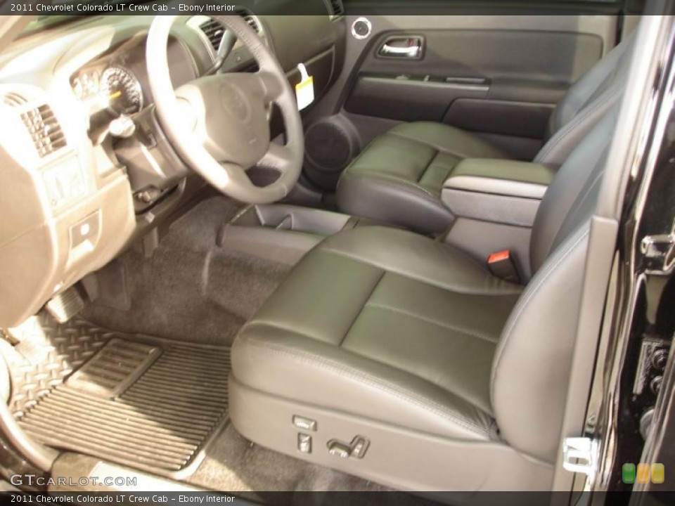 Ebony Interior Photo for the 2011 Chevrolet Colorado LT Crew Cab #46761264