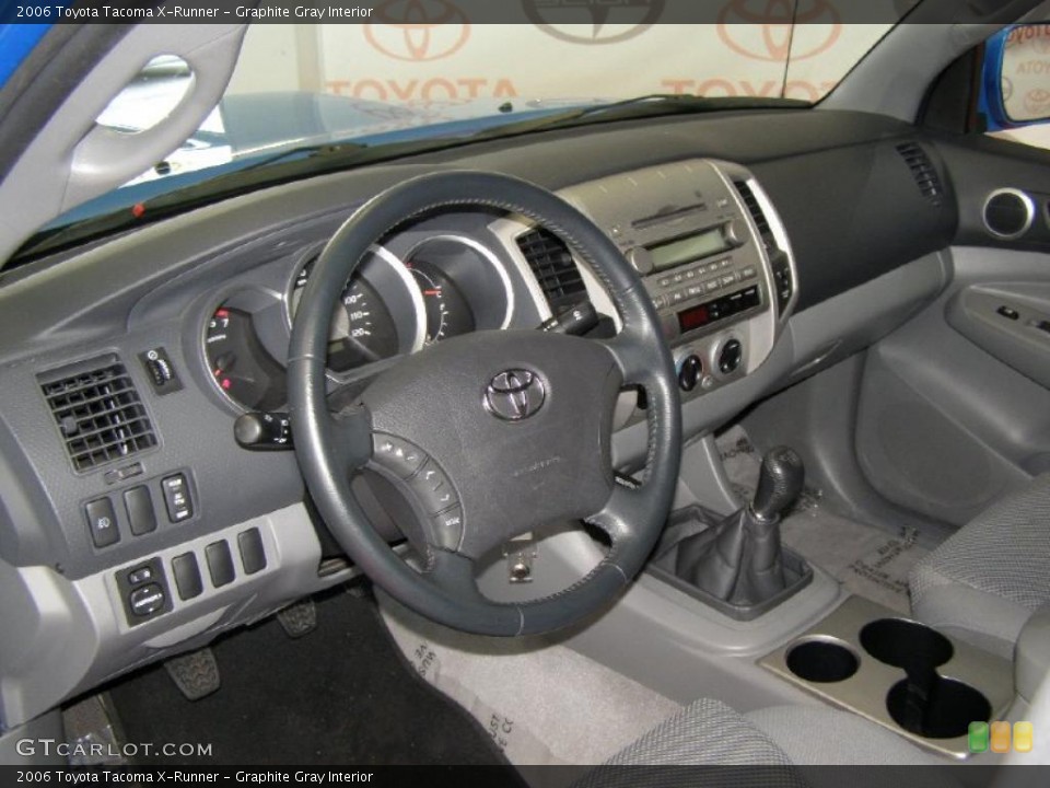 Graphite Gray Interior Dashboard for the 2006 Toyota Tacoma X-Runner #46762728