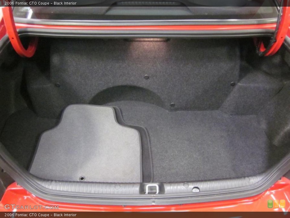 Black Interior Trunk for the 2006 Pontiac GTO Coupe #46762833
