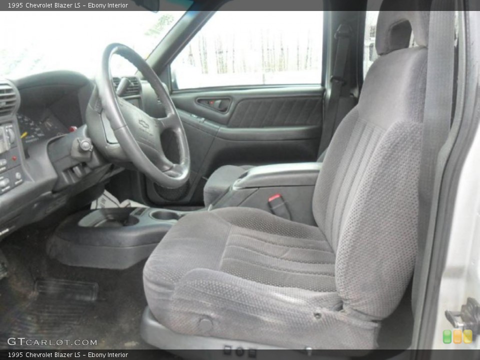 Ebony 1995 Chevrolet Blazer Interiors