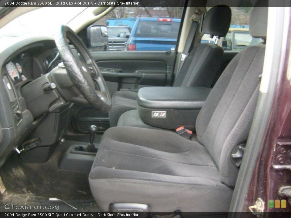 Dark Slate Gray Interior Photo for the 2004 Dodge Ram 3500 SLT Quad Cab 4x4 Dually #46763652