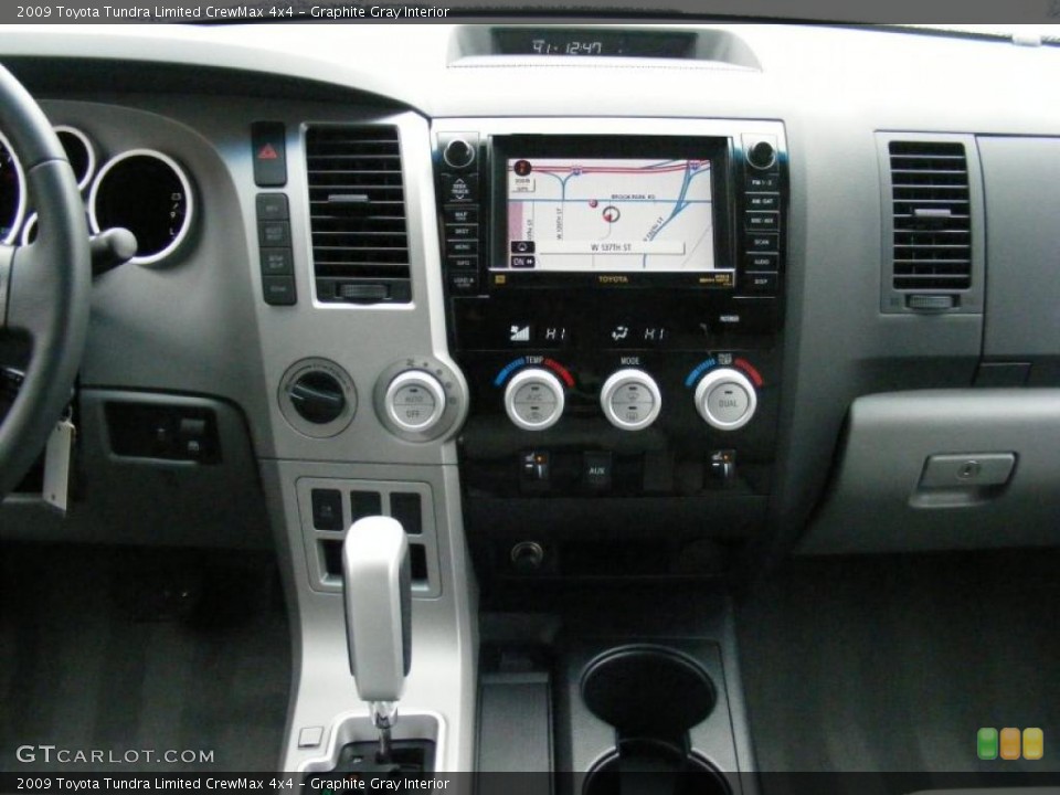 Graphite Gray Interior Dashboard for the 2009 Toyota Tundra Limited CrewMax 4x4 #46763925