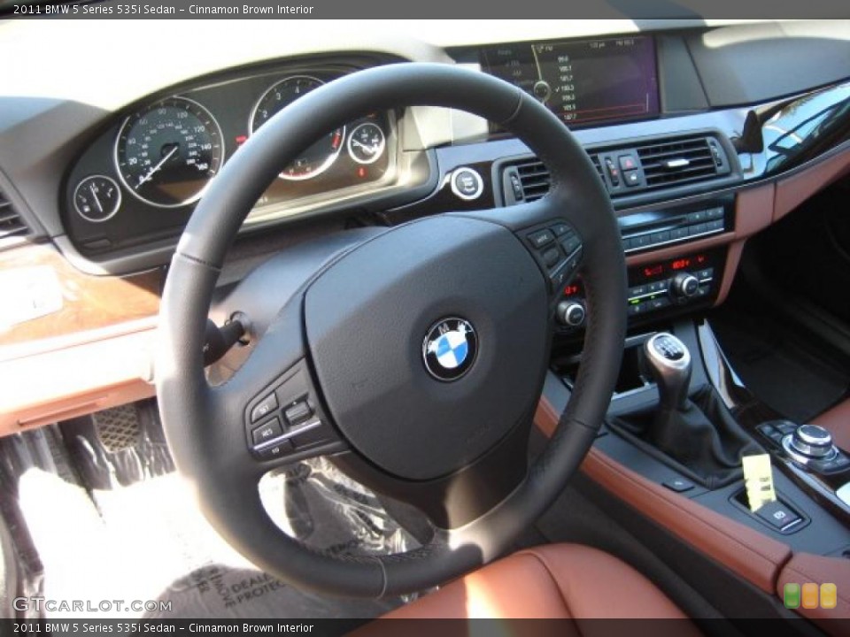Cinnamon Brown Interior Transmission for the 2011 BMW 5 Series 535i Sedan #46764390