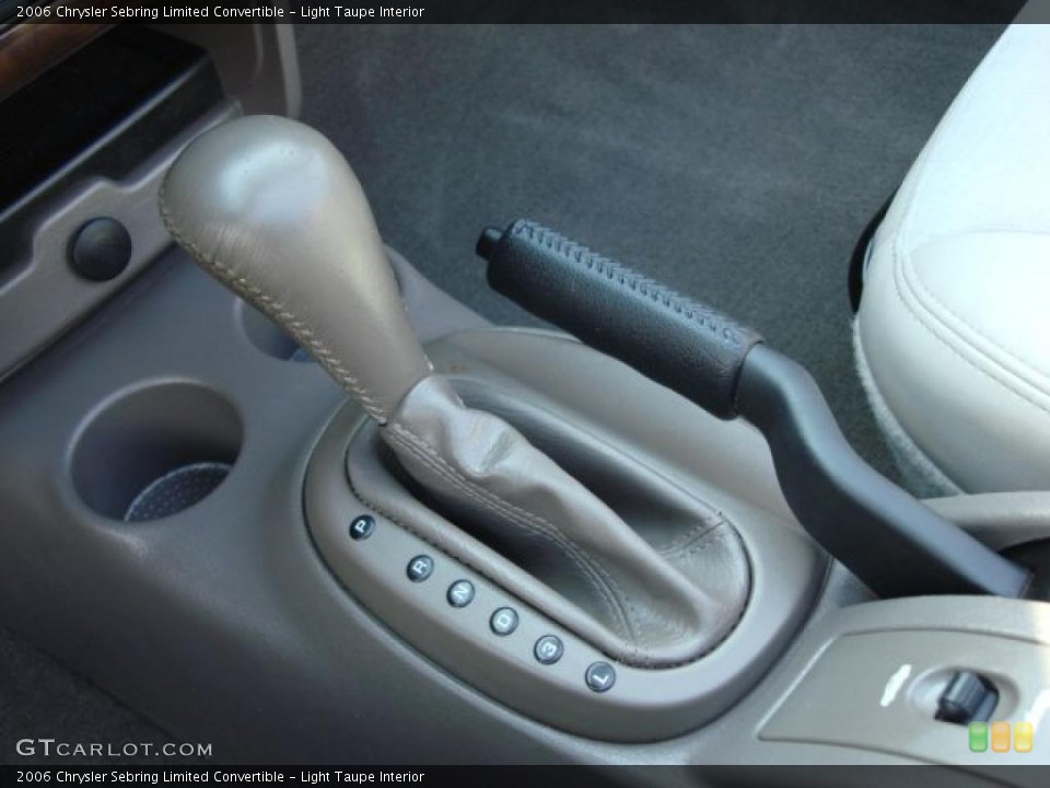 Light Taupe Interior Transmission for the 2006 Chrysler Sebring Limited Convertible #46765380