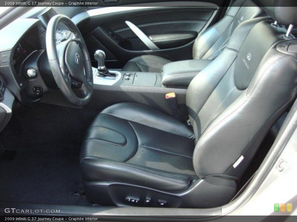 Graphite Interior Photo for the 2009 Infiniti G 37 Journey Coupe #46765536